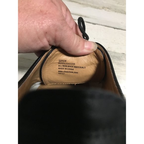 Supply Lab black lace up oxfords size 10.5 M - Picture 6 of 6